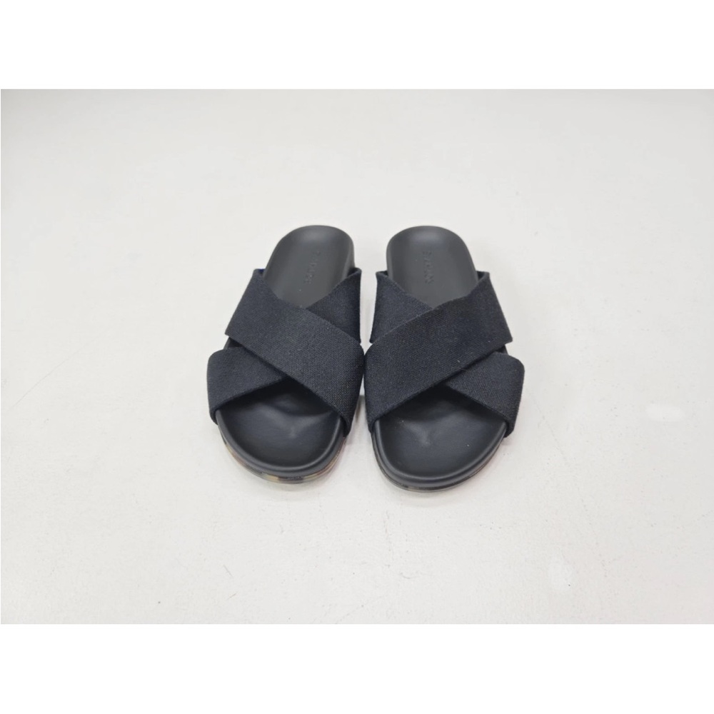 Rothy's Black Crisscross Slide Sandals - Picture 5 of 11